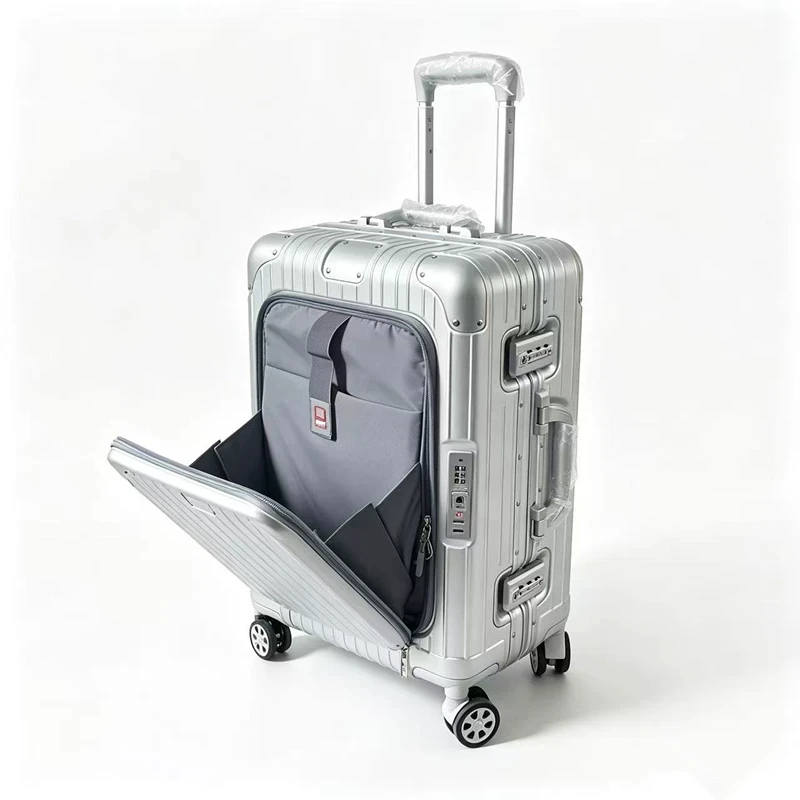 Maleta de viaje con apertura f - Spinner Wheel Rolling Suitcase 20 Inch reseña y precio