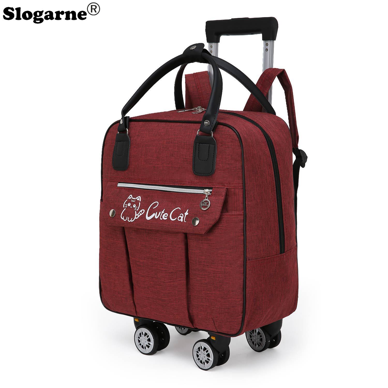 Bolsa de viaje de gran capacid - Foldable Rolling Luggage Bag reseña y precio