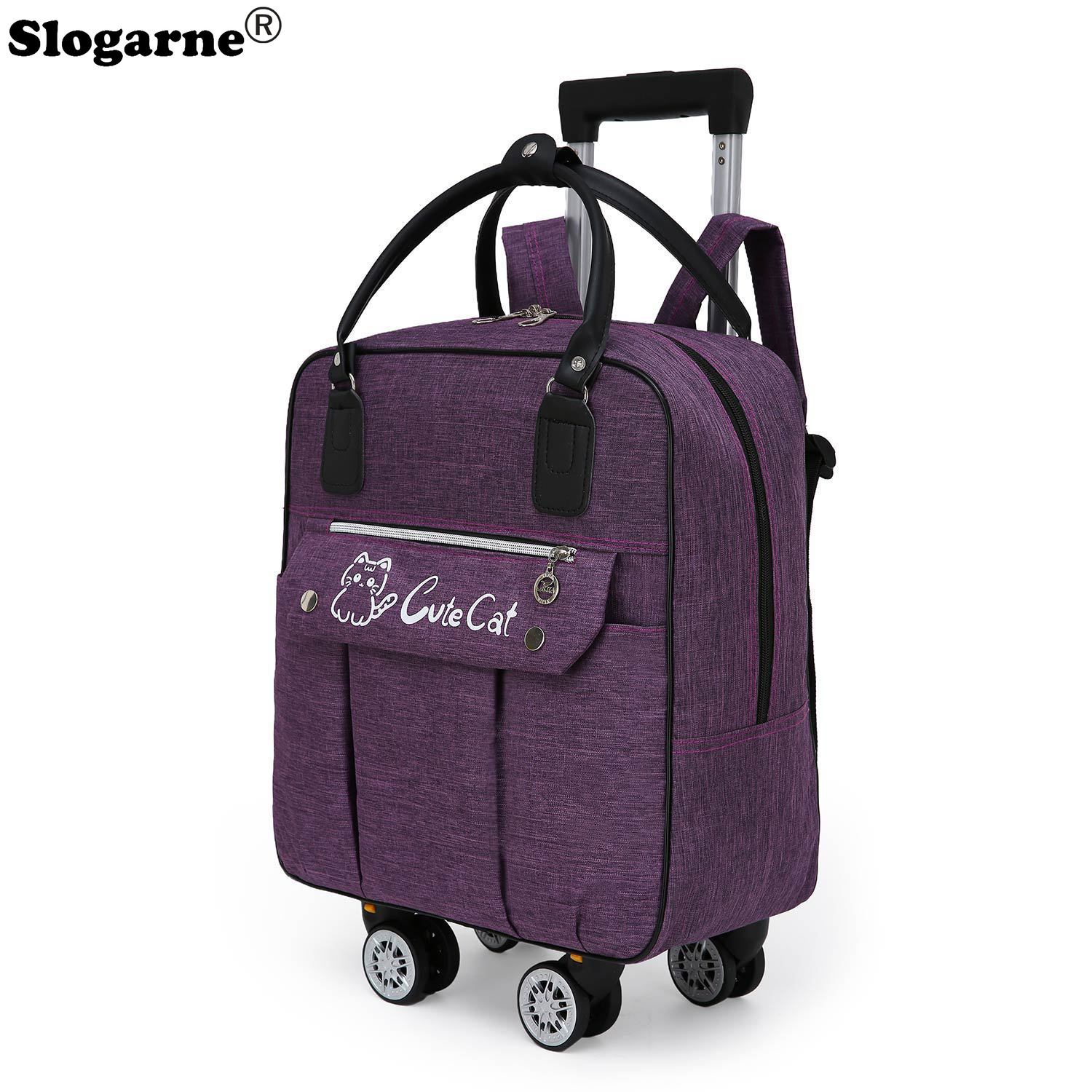 Bolsa de viaje de gran capacid - Foldable Rolling Luggage Bag reseña y precio